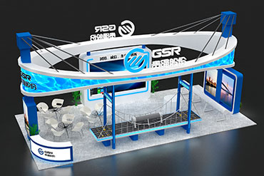 展臺(tái)搭建：貴繩股份